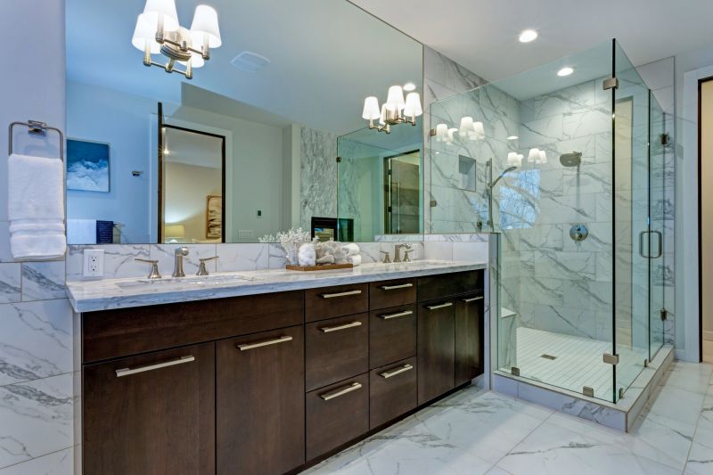 Marble Vanity Area